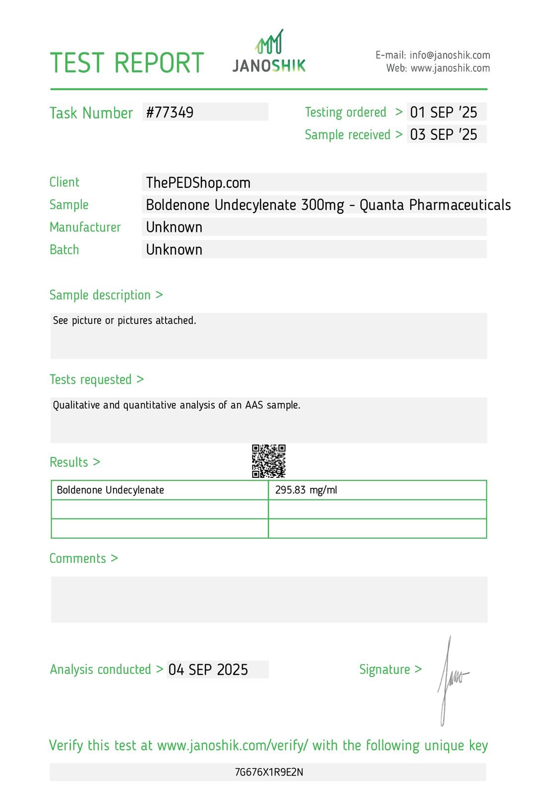 Boldenone Undecylenate (EQ) - Image 2