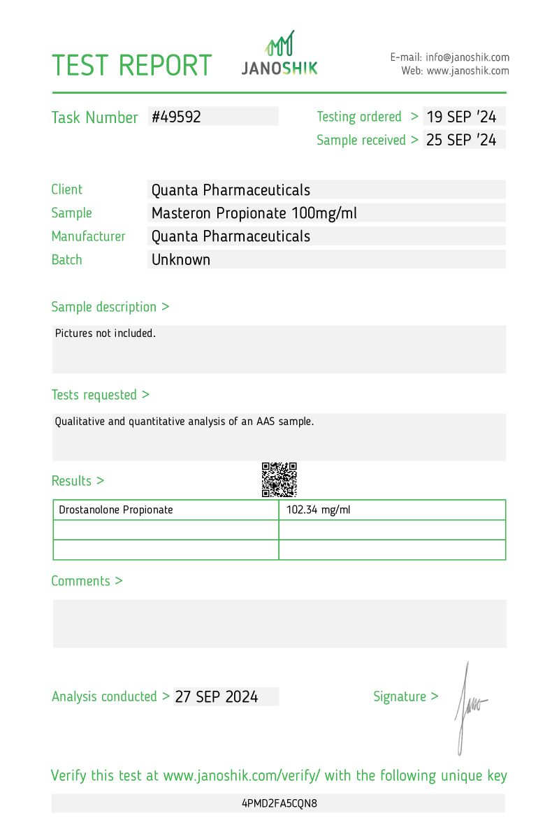 Masteron Propionate (Limited: 2 per customer) - Image 2