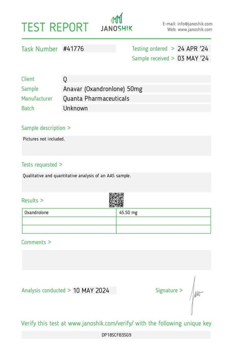 Anavar 50mg (Limit: 1 per customer) - Image 4