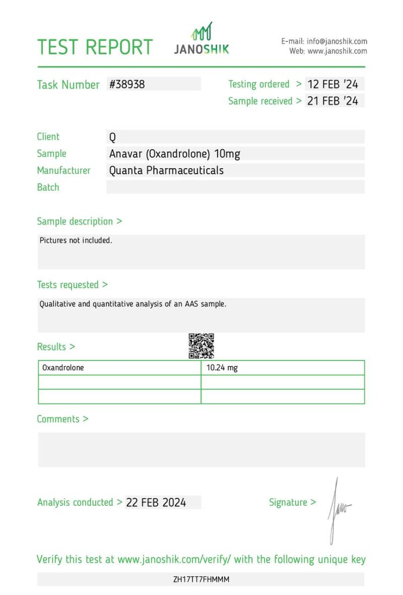 Anavar 10mg (Limited: 1 per customer) - Image 3