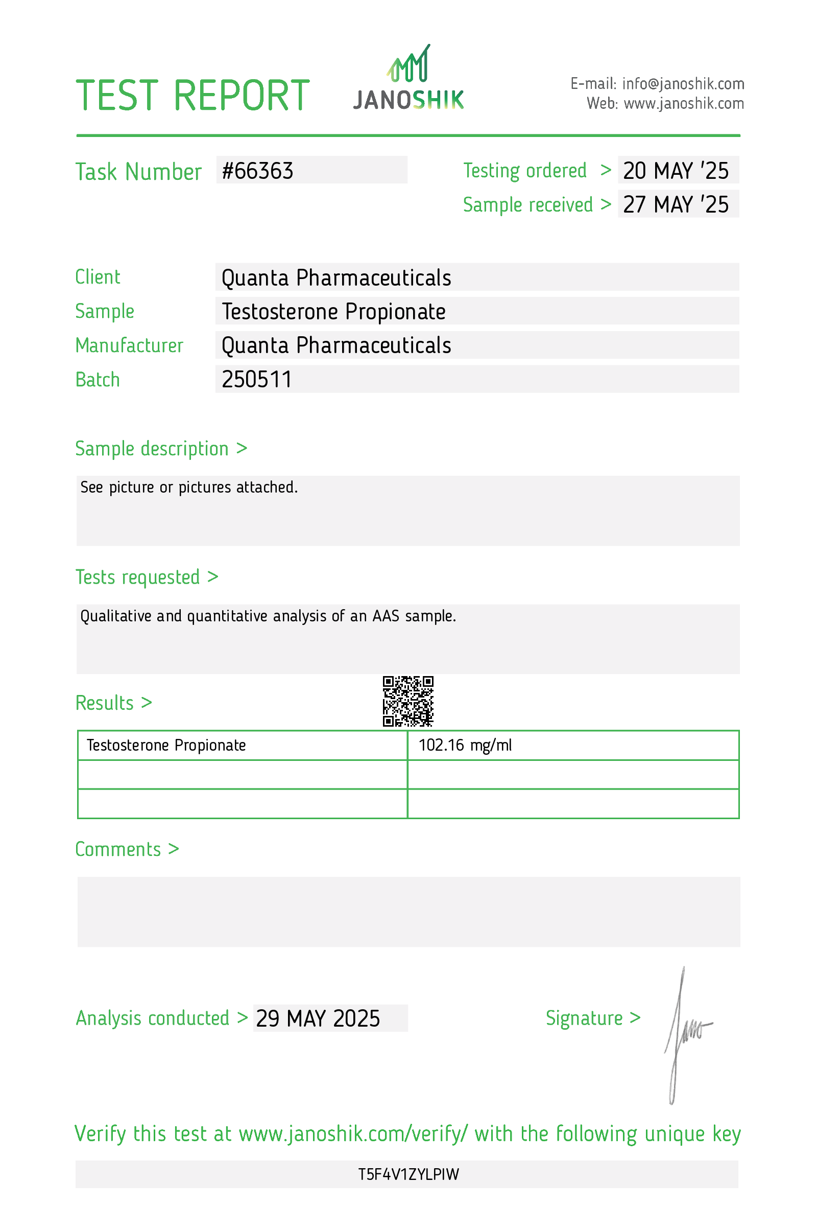 Testosterone Propionate - Image 2